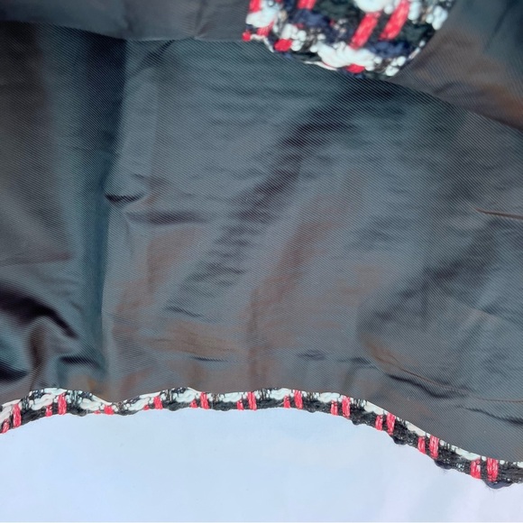 ZARA | TWEED BUTTON FRONT TEXTURED WEAVE MINI DOUBLE BREASTED VEST DRESS SMALL - Picture 5 of 6